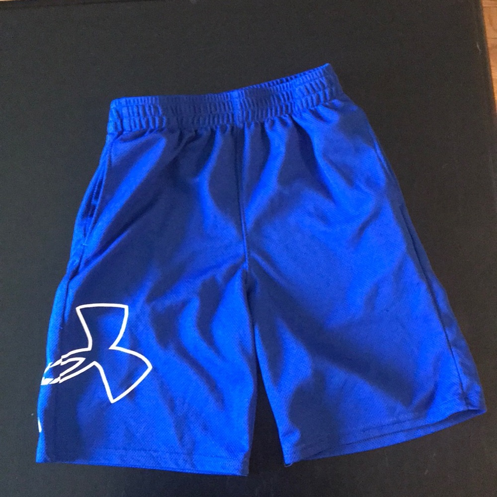 Blue under armour shorts